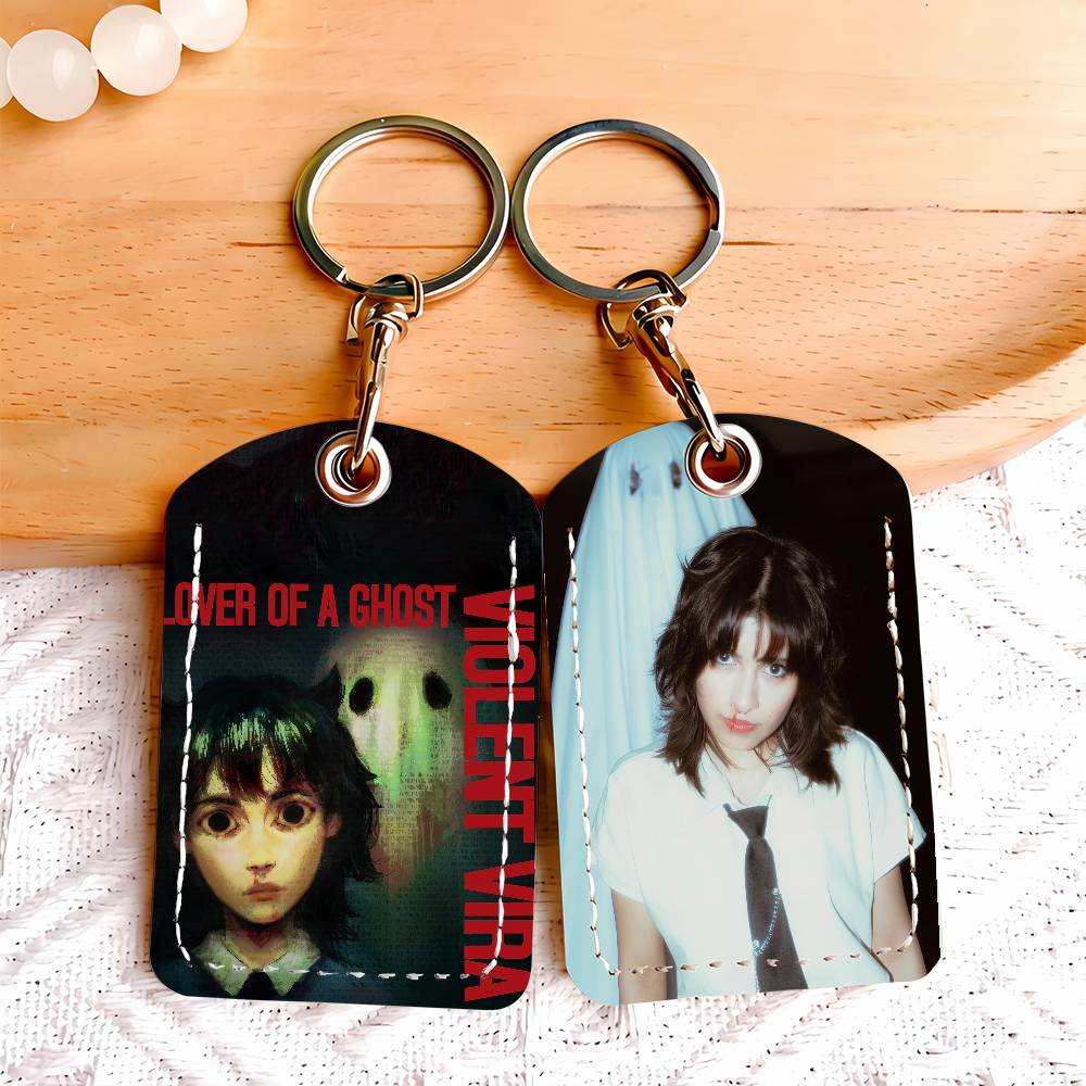 Lockbox Key Secure - 歌手 VIOLENT VIRA 音楽愛好家向け ゴーストカードホルダー キーホルダー