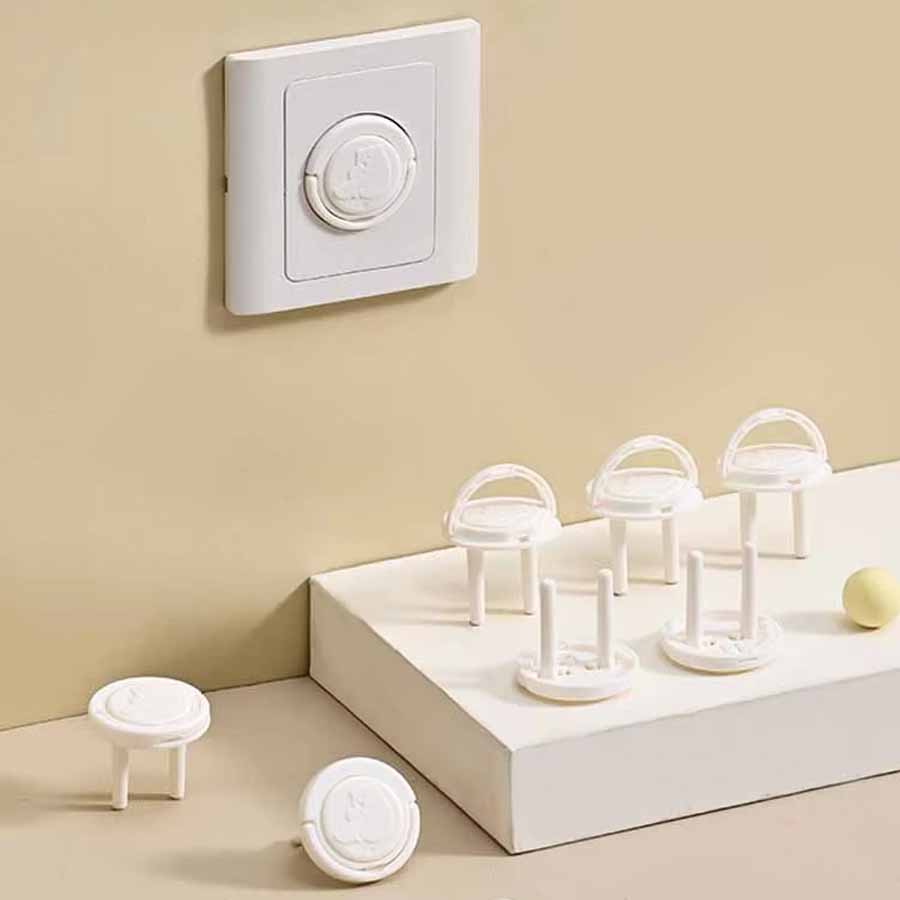 Outlet Cover Baby - 5/10 個ベビー安全ソケットカバー電気コンセントプロテクターカバー抗感電ソケットカバー子供の安全保護