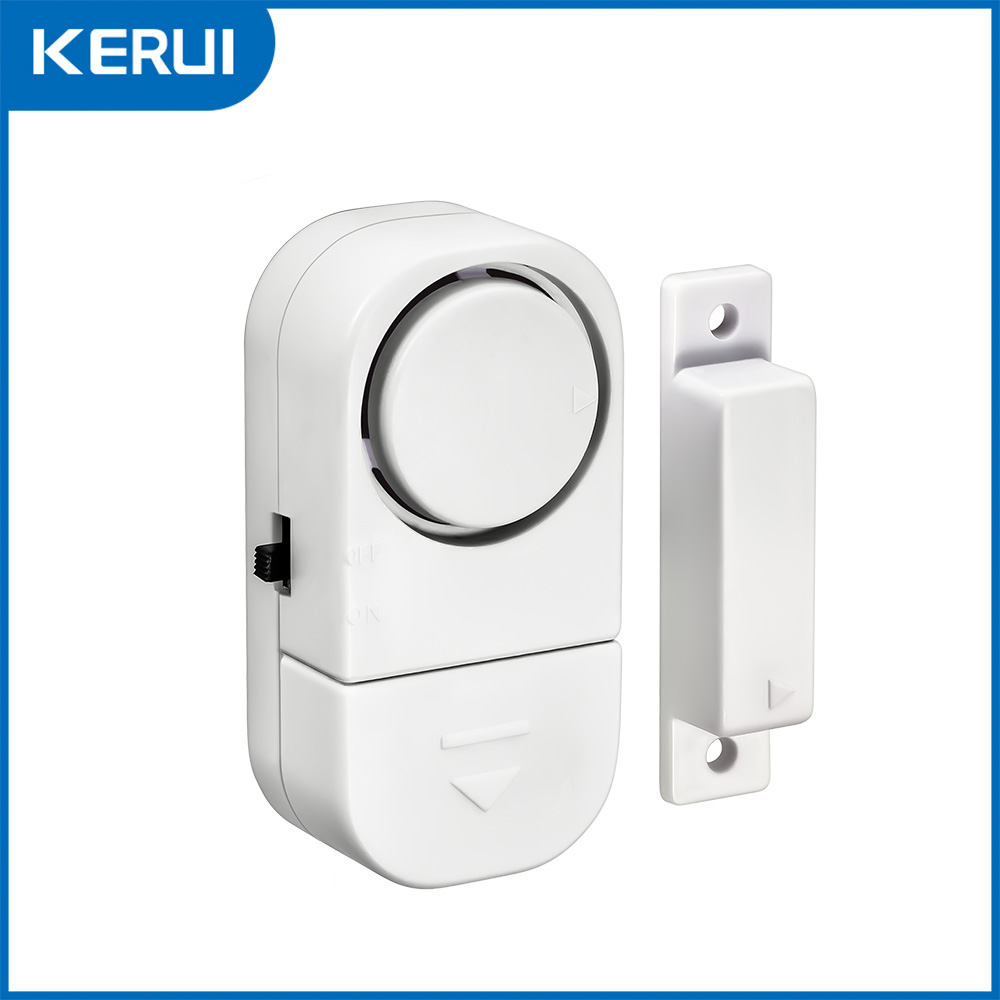 Door Stop Alarm - Kerui-ワイヤレス独立ドアセンサー,盗難防止セキュリティアラーム,磁気センサー,家庭用,90dB