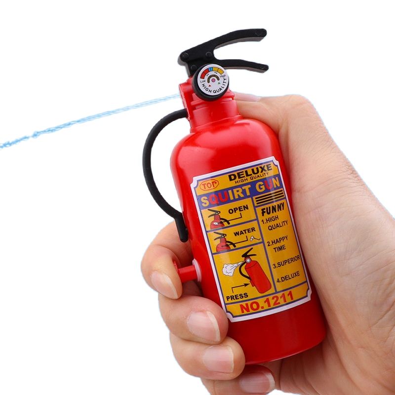 Fire Extinguisher Small - ミニ消火器,楽しいおもちゃ,水鉄砲,スプレー水,屋外プール,ビーチ,夏のおもちゃ,消防士,子供のためのよだれかけ,パーティー,2個