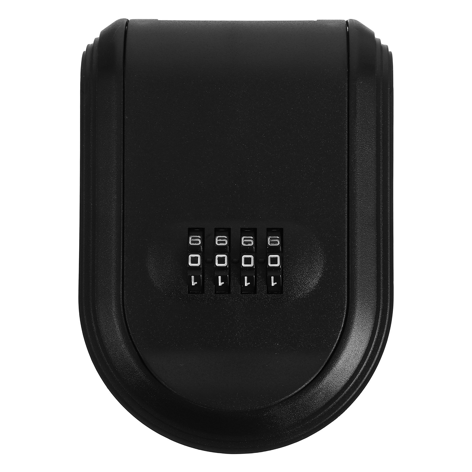 Lockbox Key Secure - 壁掛け式キーロックボックス ブラックABS製 コンビネーションコードロック付き 安全な屋外/屋内キーストレージオーガナイザー 家庭/オフィス/車の鍵用