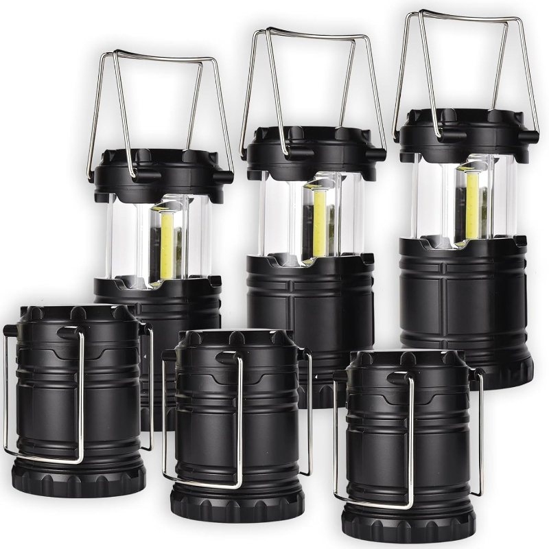 Power Outage Light - LED キャンプランタン ポータブル電池式ランプ 防水緊急ライト ハリケーン停電用 屋外折りたたみ式ランタン
