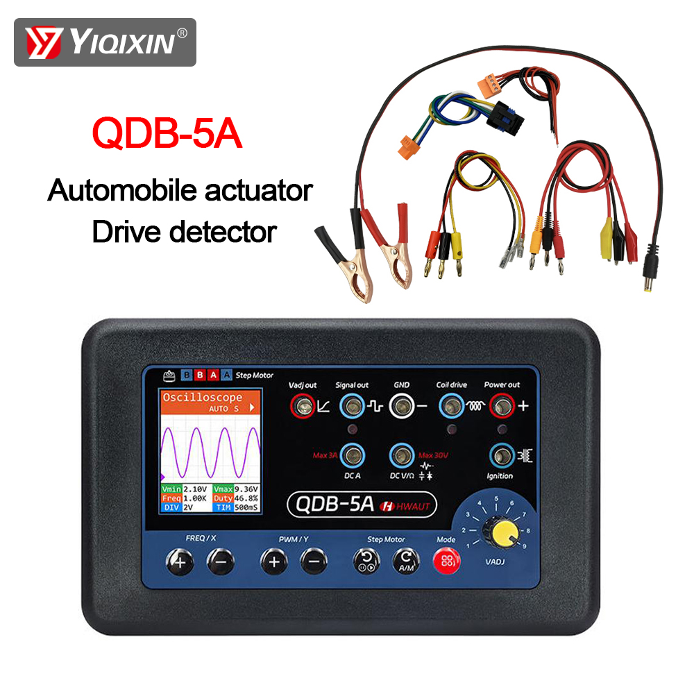 Co Detector Plug - QDB-5A 自動車アクチュエータ駆動検出器 車載センサー オシロスコープ PWM信号発生器 ステッピングモーターテスター