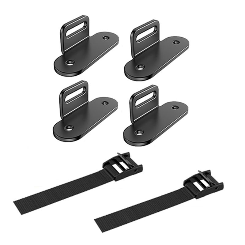 Earthquake Anchor Strap - TFTP-アンチチップ家具アンカー（2セット）、家具壁用アンカー、高耐久調整可能な地震対策ストラップ