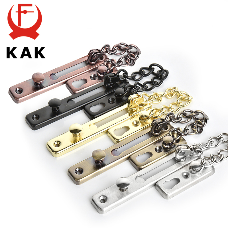 Security Chain Door - Kak-ステンレス鋼セキュリティチェーンロック,盗難防止ロック,接着剤なし,ドアロック,ハードウェア,304
