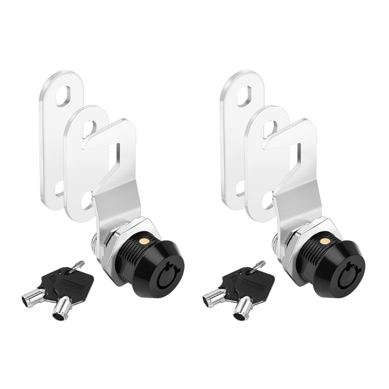 Lockbox Key Secure - 581E 2 個の高耐久チューブラー カム ロック 同様のキー付き高精度スチール