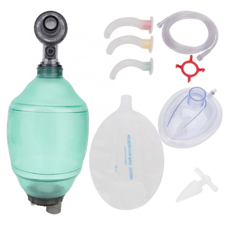 First Aid Bag Kit - 大人と女性のためのPVCギアシーターキット,酸素チューブ付きバッグ,シンプルで呼吸のための酸素装置,直接配達