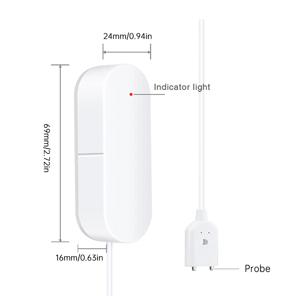 水漏れセンサー スマートホーム水道モニター 瞬時アラーム付き - Water Alarm Sensor のレビューと価格