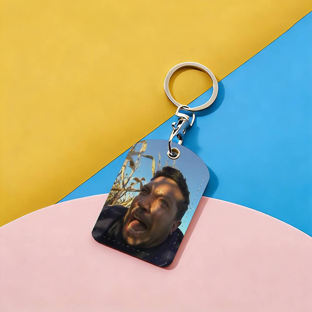 面白いサル・バルカーノ・ミームカードホルダーキーホルダーキー - Lockbox Key Secure のレビューと価格