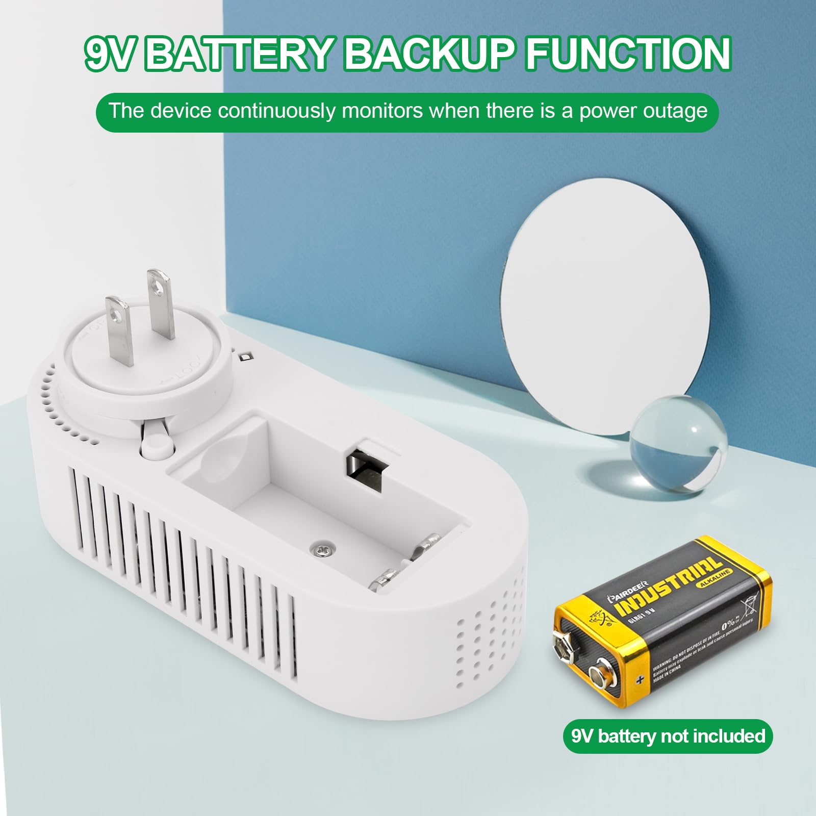 5-in-1複合爆発性ガス＆一酸化炭素検知器、ACプラグイン - Co Detector Plug のレビューと価格