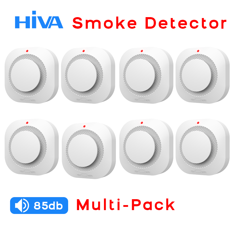 音と光の火災警報器を備えたスマートな独立型煙感知器センサー、 - Smoke Detector Interconnected のレビューと価格