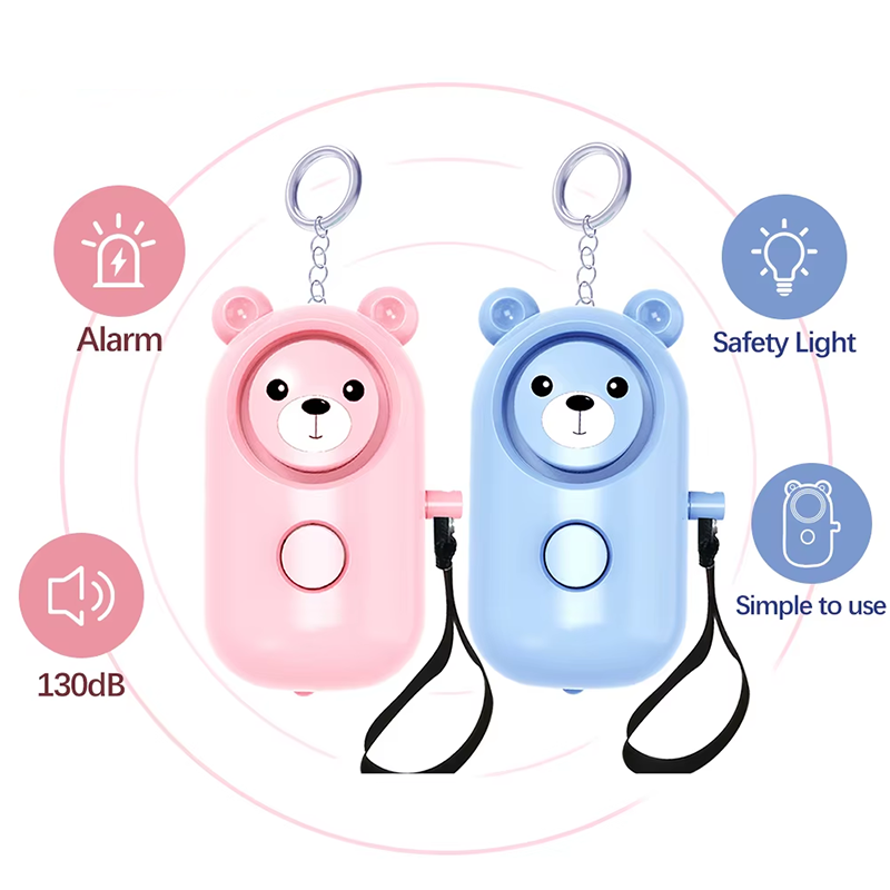 130dB 大音量自己防衛アラームキーホルダー個人安全スクリ - Personal Alarm Keychain のレビューと価格