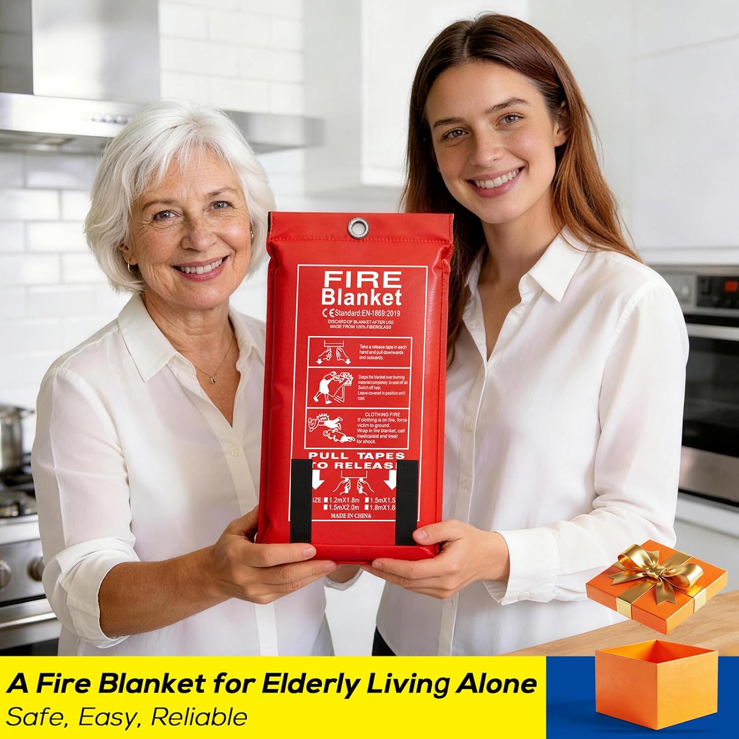 TANAN 2026 最新緊急用防火ブランケット 1枚入り  - Fire Blanket Kitchen のレビューと価格