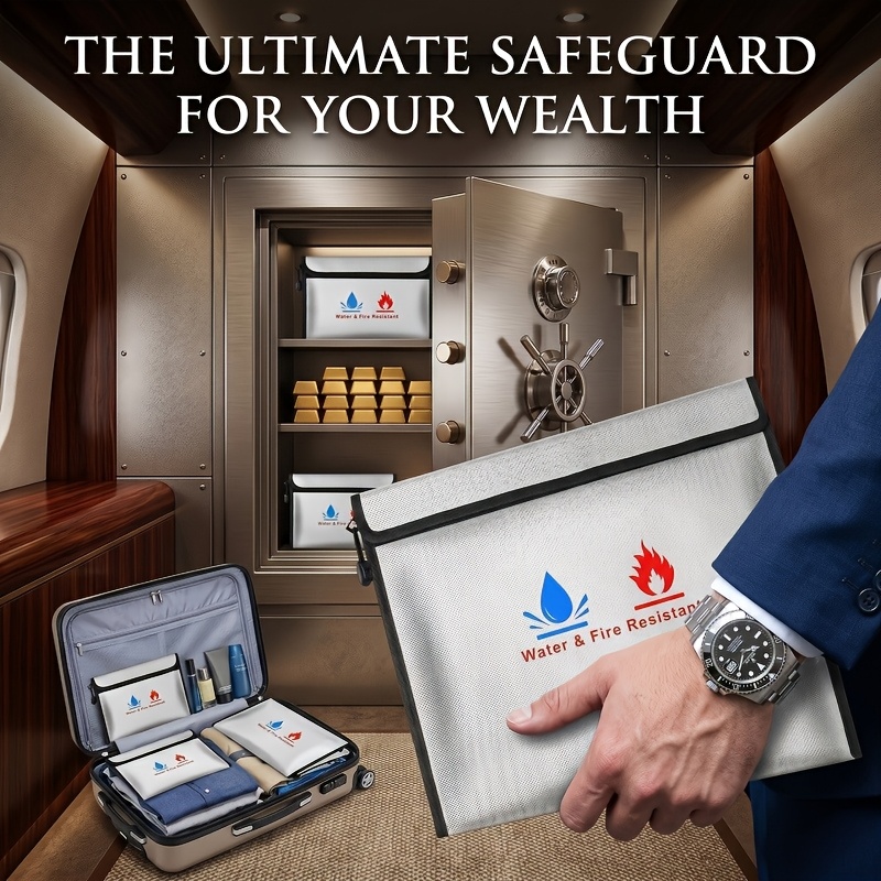 断熱耐火防水収納ケース、重要書類、モバイルバッテリー、貴重品 - Fire Safe Document のレビューと価格