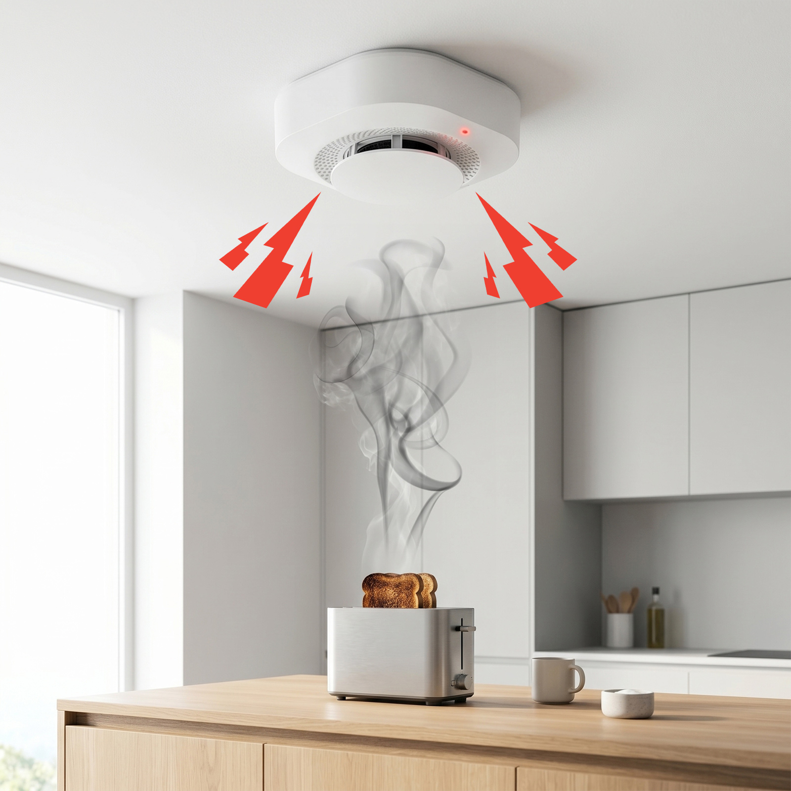 4個/6個/8個/12個入り Tuya Zigbee煙感知器 - Smoke Detector Interconnected のレビューと価格