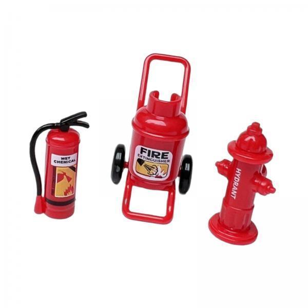 ドールハウスミニチュア消火栓消火器おもちゃセット 1:12  - Fire Extinguisher Small のレビューと価格