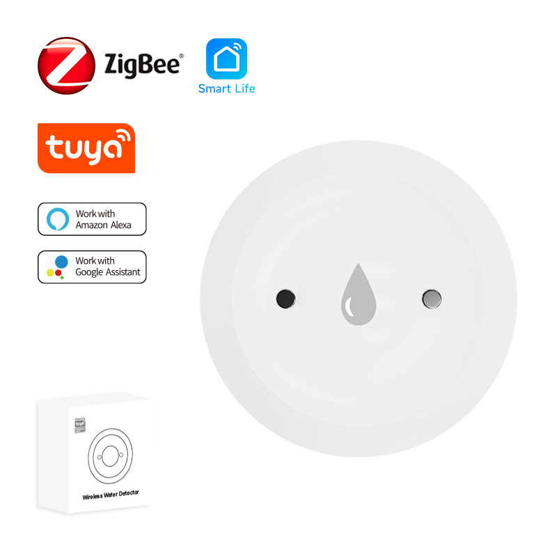 Tuya Zigbee-水浸センサー,インテリジェントライフ - Water Alarm Sensor のレビューと価格