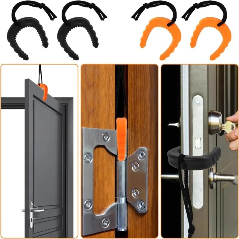 使いやすいゴム製ドアジャム消防士用ウェッジ、消防士用ウェッジ - Door Stop Alarm のレビューと価格