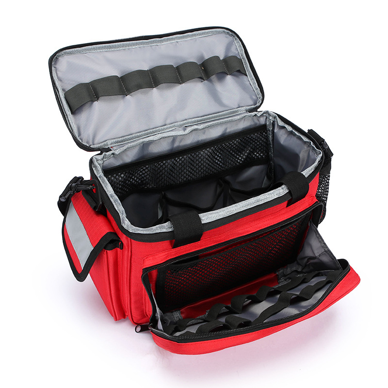 ポータブル屋外救急キット医療バッグ隔離用マルチポケット大容量 - First Aid Bag Kit のレビューと価格