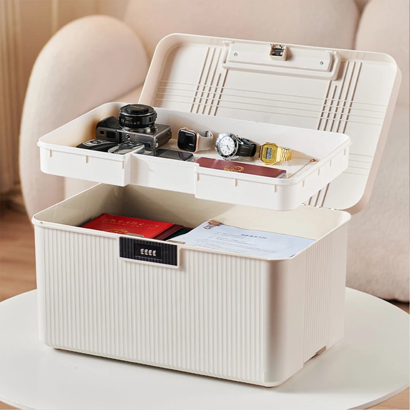 ‌ 家庭用プレミアムロック式収納ボックス - 安全な書類整理 - Medicine Cabinet Lock のレビューと価格