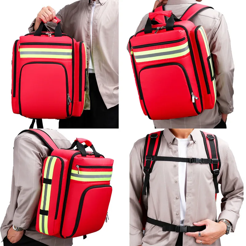 大容量緊急救助バックパック、ディザスターリリーフバッグ、救急 - First Aid Bag Kit のレビューと価格