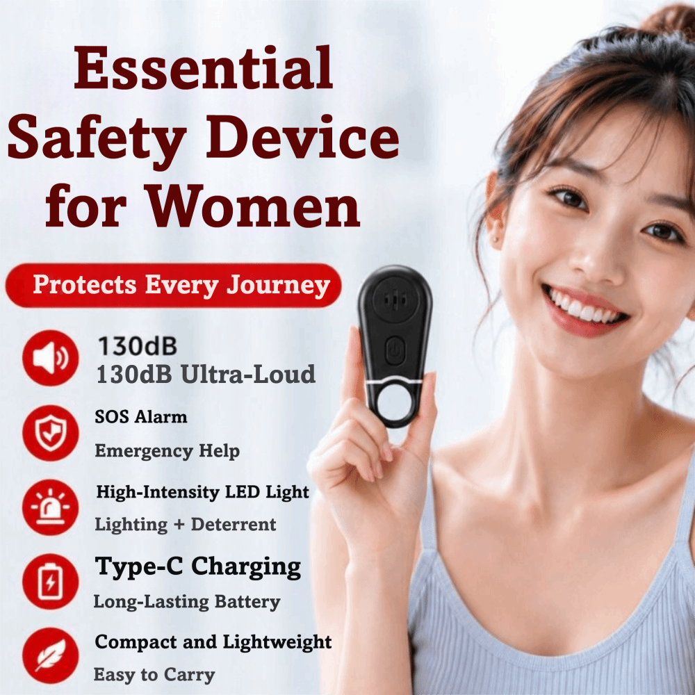 ポータブル個人用安全警報器 大音量サイレン 高デシベルキーホ - Personal Alarm Keychain のレビューと価格