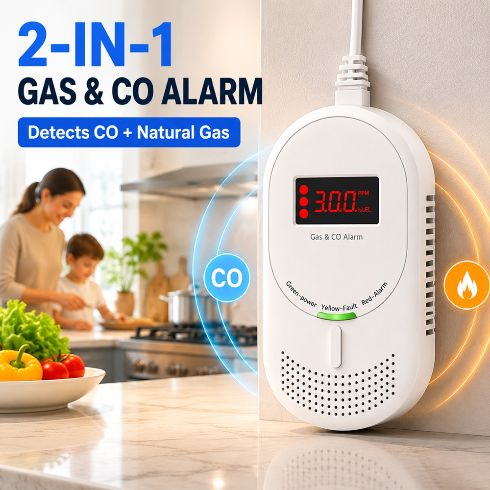 CCEsafety Zigbee Tuya ガスCO検知器  - Co Detector Plug のレビューと価格