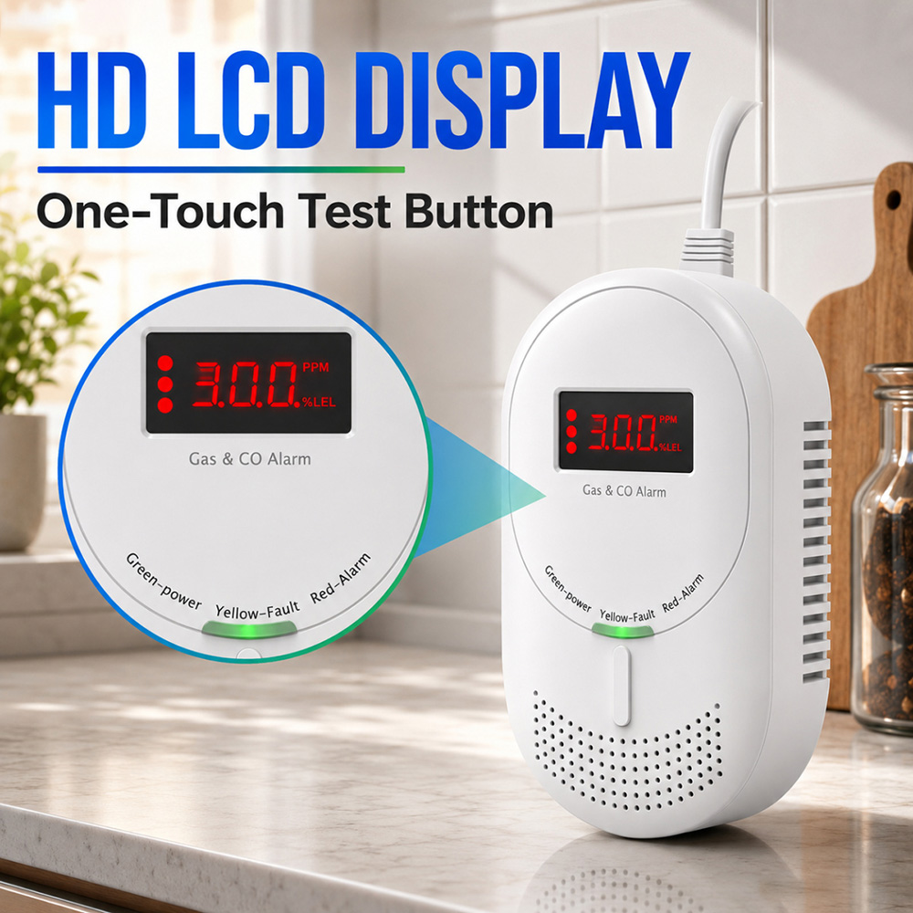 CCEsafety Zigbee Tuya ガスCO検知器  - Co Detector Plug のレビューと価格