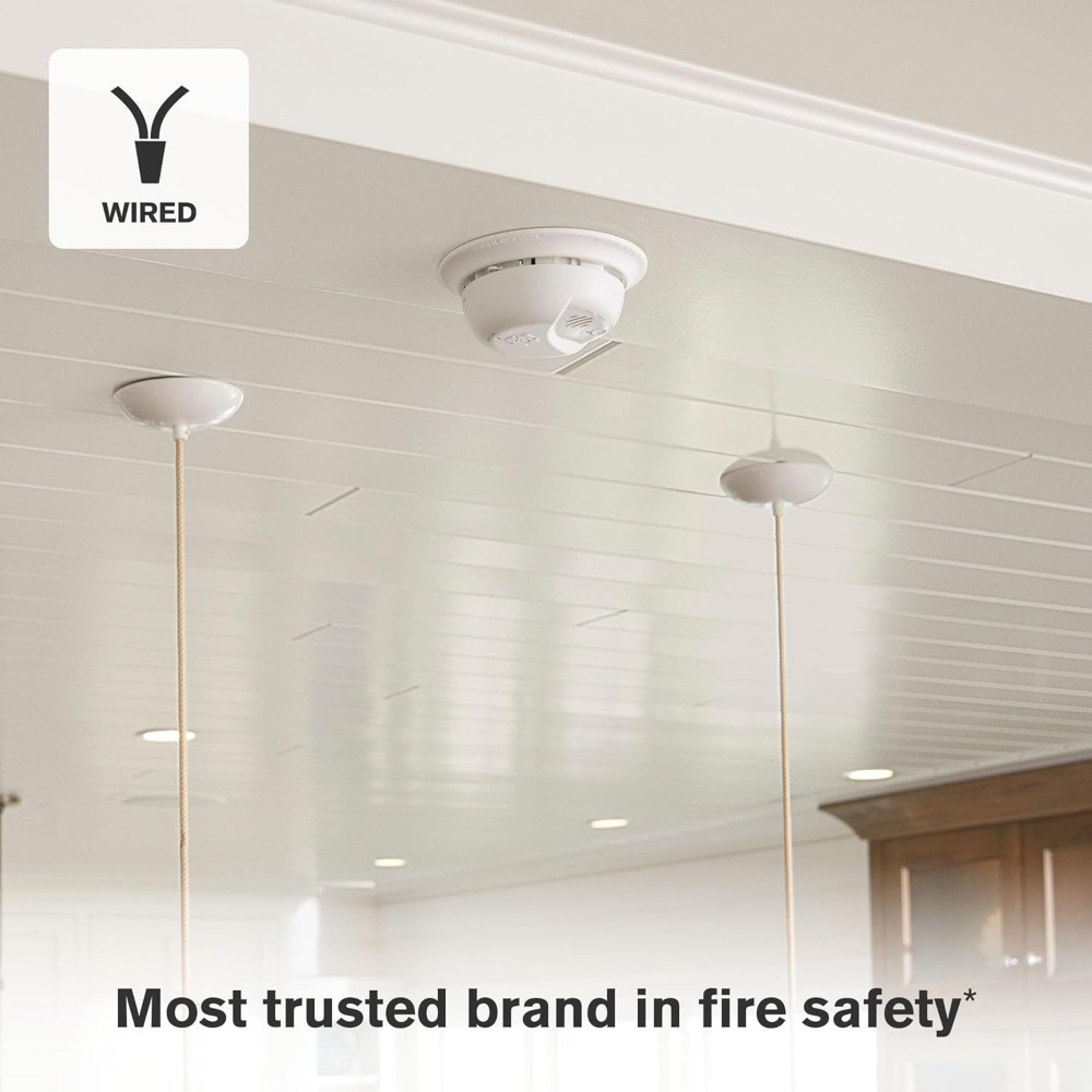 米国発送 ハードワイヤード接続可能な煙感知器 バッテリーバッ - Smoke Detector Interconnected のレビューと価格