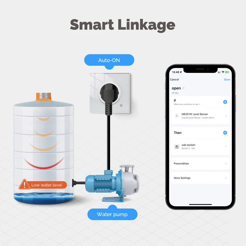 MOES Tuya WiFi/ZigBee Smart Wa - Water Alarm Sensor のレビューと価格