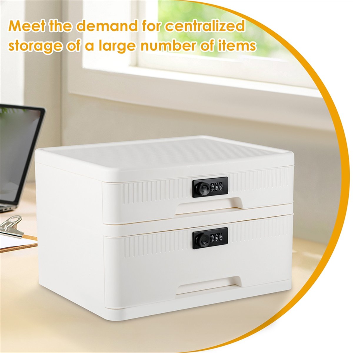 新しいデジタルパスワードロック金庫ボックス引き出しタイプ薬ロ - Medicine Cabinet Lock のレビューと価格