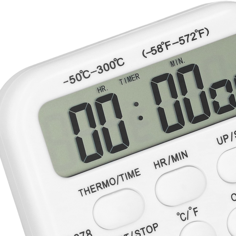 ステンレス鋼プローブデジタル調理用温度計タイマー機能アラーム - Pool Alarm Float のレビューと価格