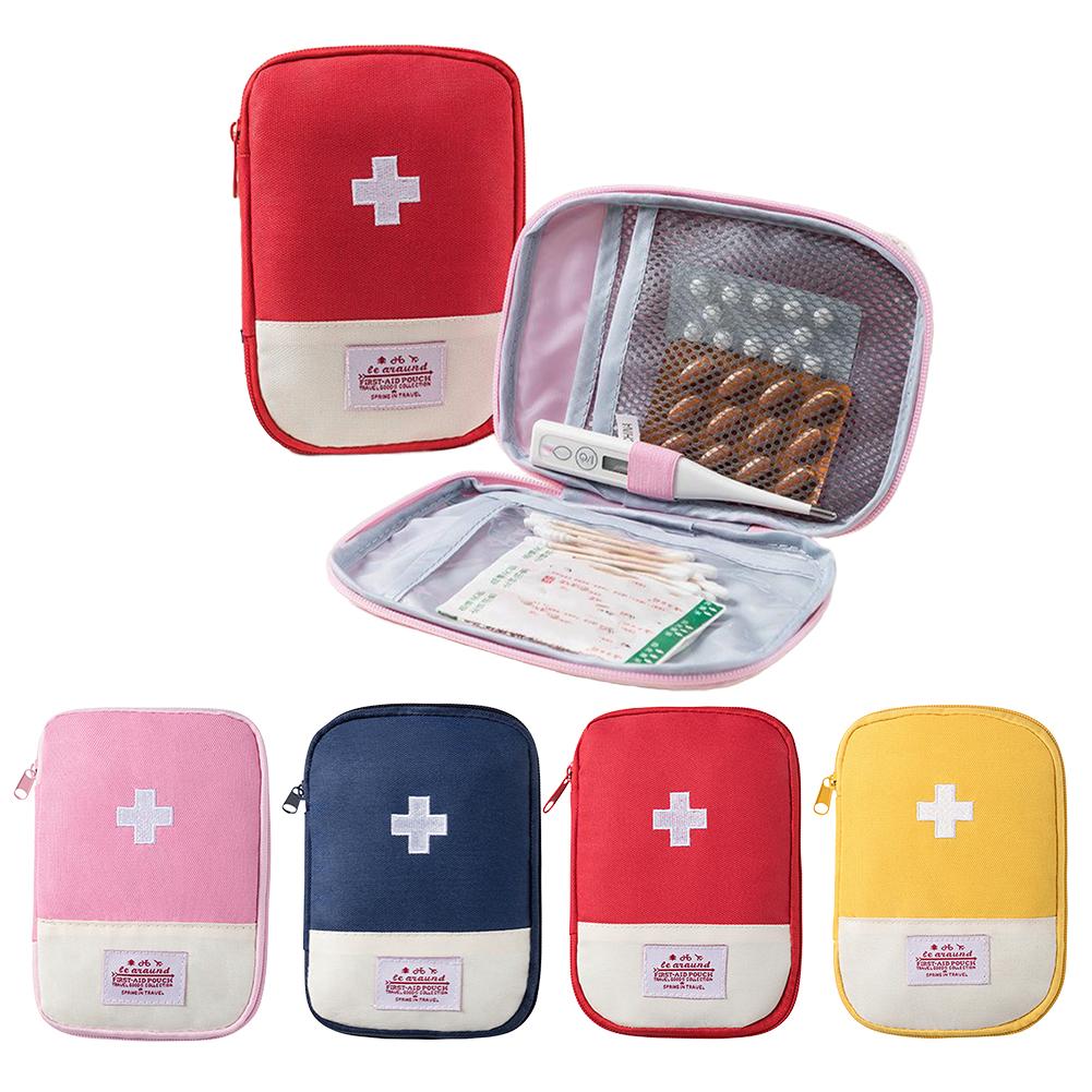 ポータブル救急医療キット旅行アウトドアキャンプ緊急薬収納バッ - First Aid Bag Kit のレビューと価格