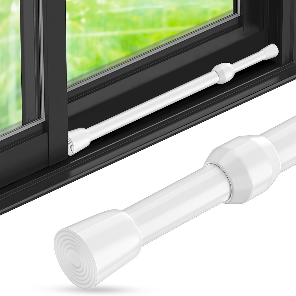 調節可能な金属製窓＆ドア安全バー – ゴム製の先端が付いた安 - Window Lock Bar のレビューと価格