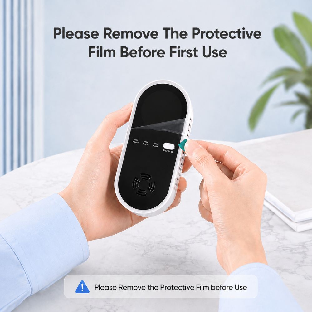 4 in 1 LEDディスプレイガス検知器多機能安全アラーム - Co Detector Plug のレビューと価格