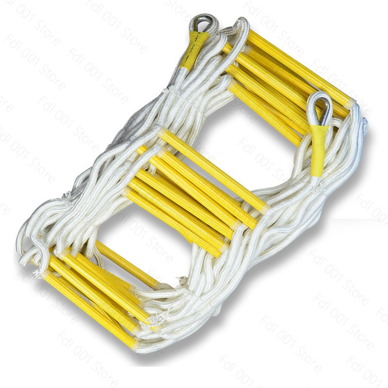 15Mレスキューロープラダー 3-4階脱出用はしご 緊急作業 - Fire Escape Ladder のレビューと価格
