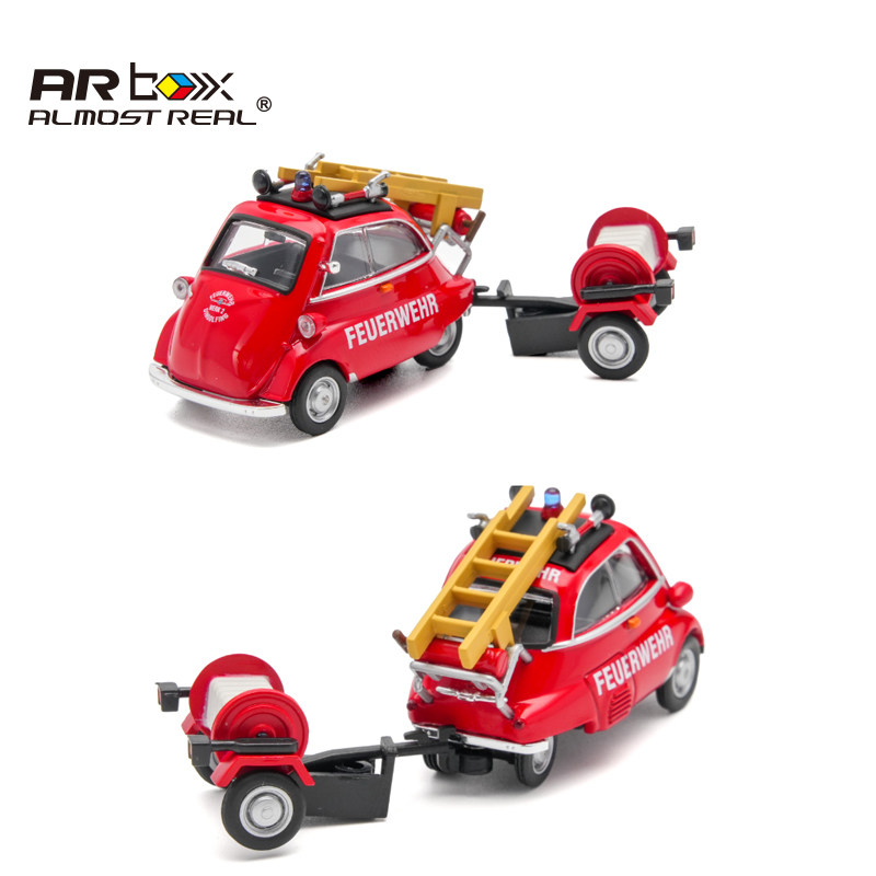 新しいARボックス エアルリアル 1:64 イセッタ消防車  - Fire Escape Ladder のレビューと価格