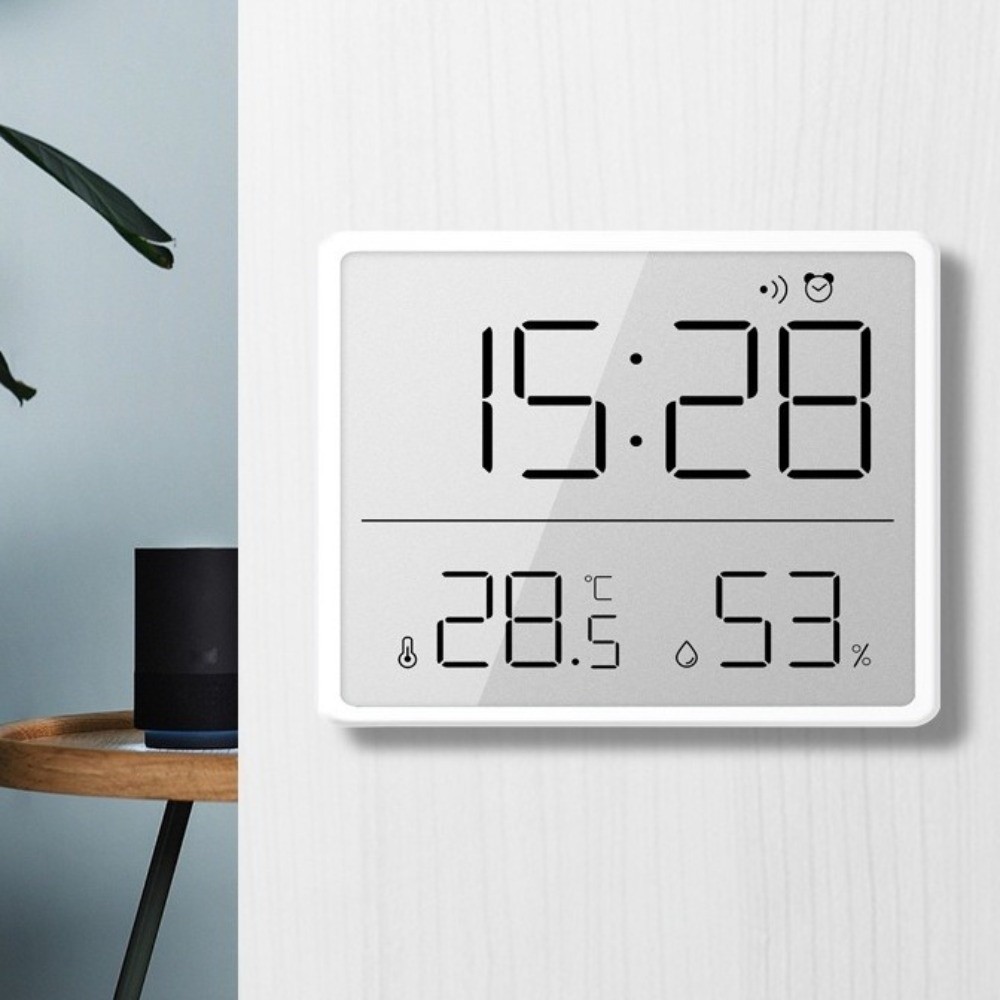 磁気吊り下げ時計大型液晶画面超薄型デジタル目覚まし時計デジタ - Pool Alarm Float のレビューと価格