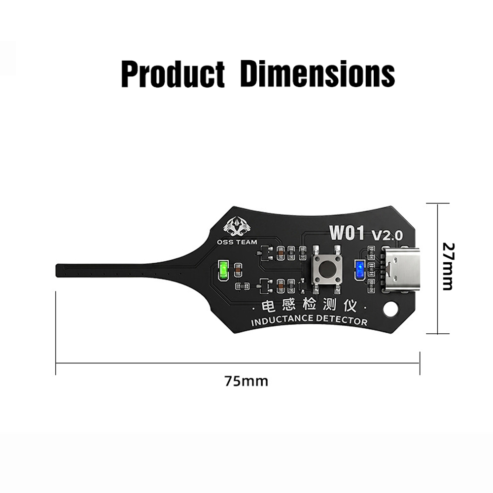 W01 インダクタ検出ツール マザーボードコイルテスター 携 - Co Detector Plug のレビューと価格
