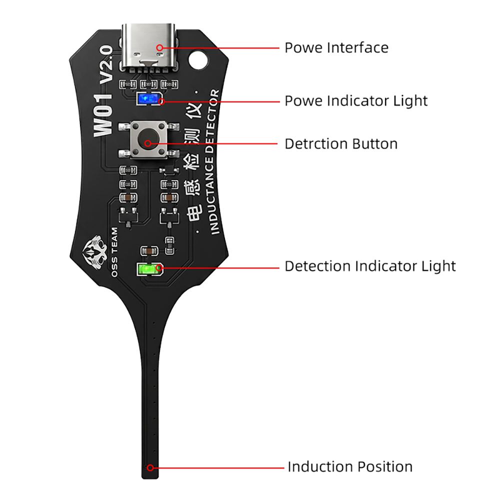 W01 インダクタ検出ツール マザーボードコイルテスター 携 - Co Detector Plug のレビューと価格