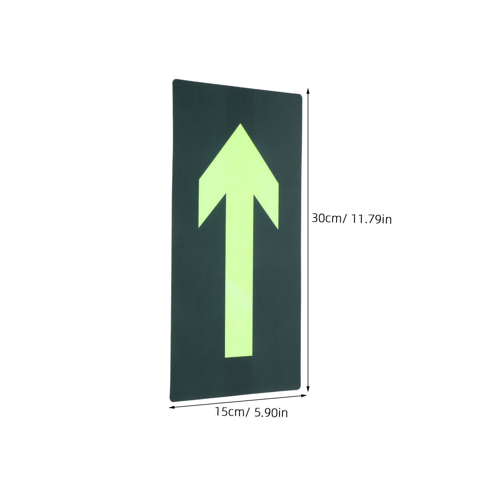 8枚入り蓄光防水矢印ステッカー 暗闇で光る自己粘着式火災避難 - Emergency Exit Sign のレビューと価格