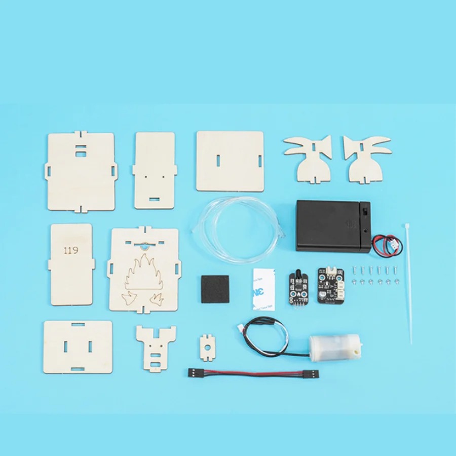 DIY 自動誘導消火器モデル組み立て実験キット子供ティーンエ - Fire Extinguisher Small のレビューと価格