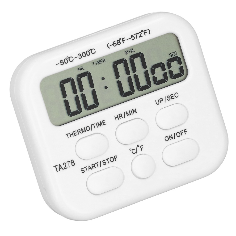 ステンレス鋼プローブデジタル調理用温度計大型LCDディスプレ - Pool Alarm Float のレビューと価格