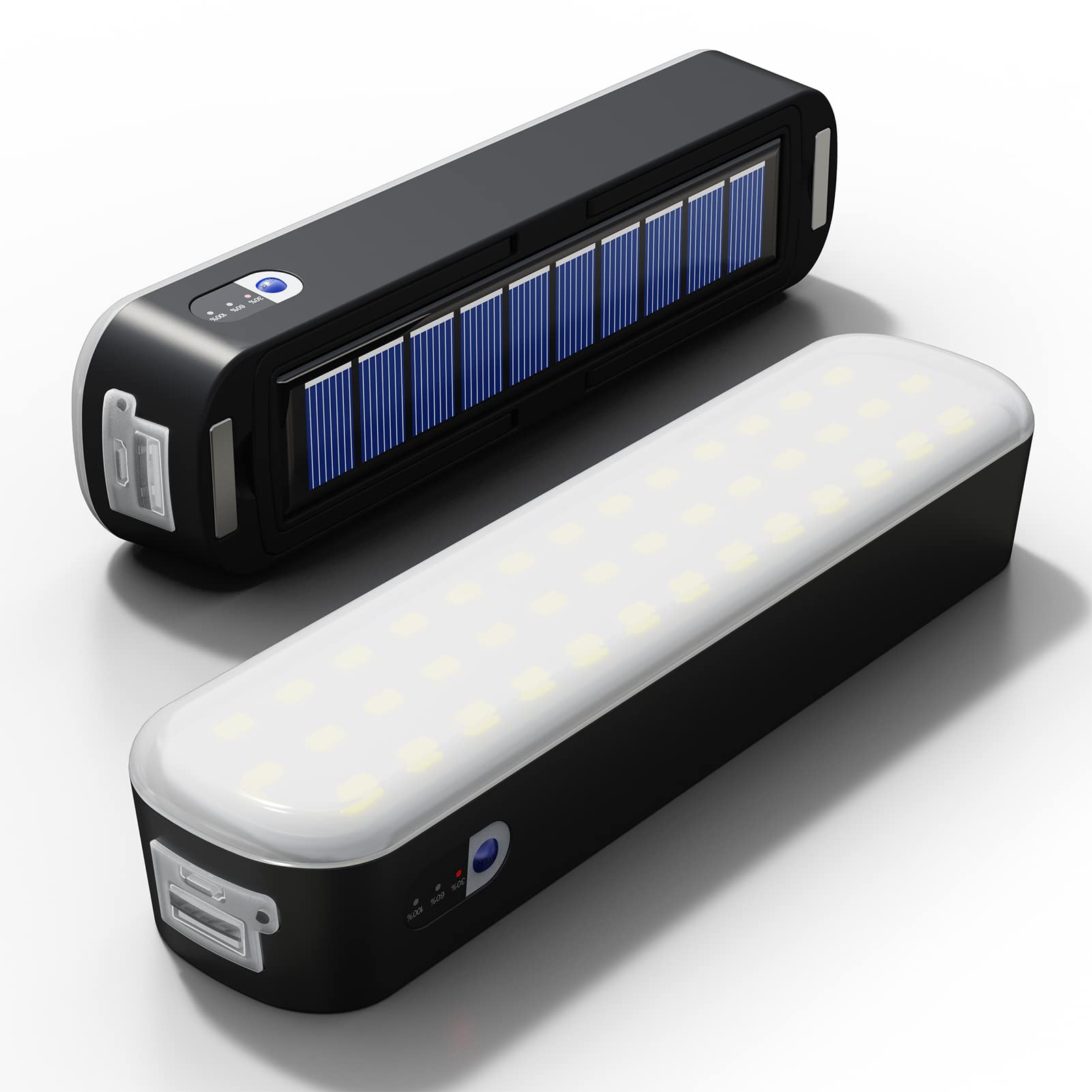充電式ソーラーランタン,4800mAh,3つの照明モード,磁 - Power Outage Light のレビューと価格