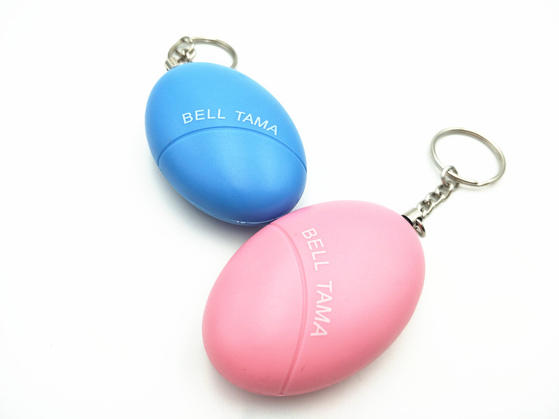卵型140dbパーソナルキーリングアタックパニックセーフティ - Personal Alarm Keychain のレビューと価格