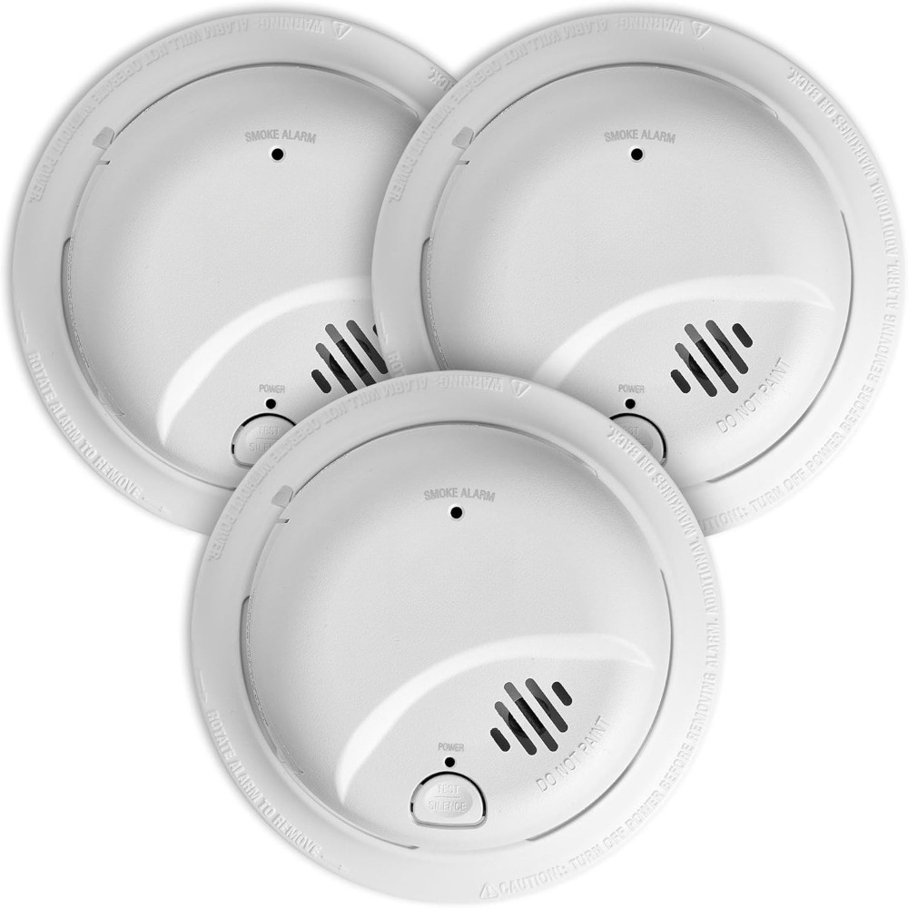 相互接続されたハードワイヤード煙感知器、10年間密閉型バッテ - Smoke Detector Interconnected のレビューと価格