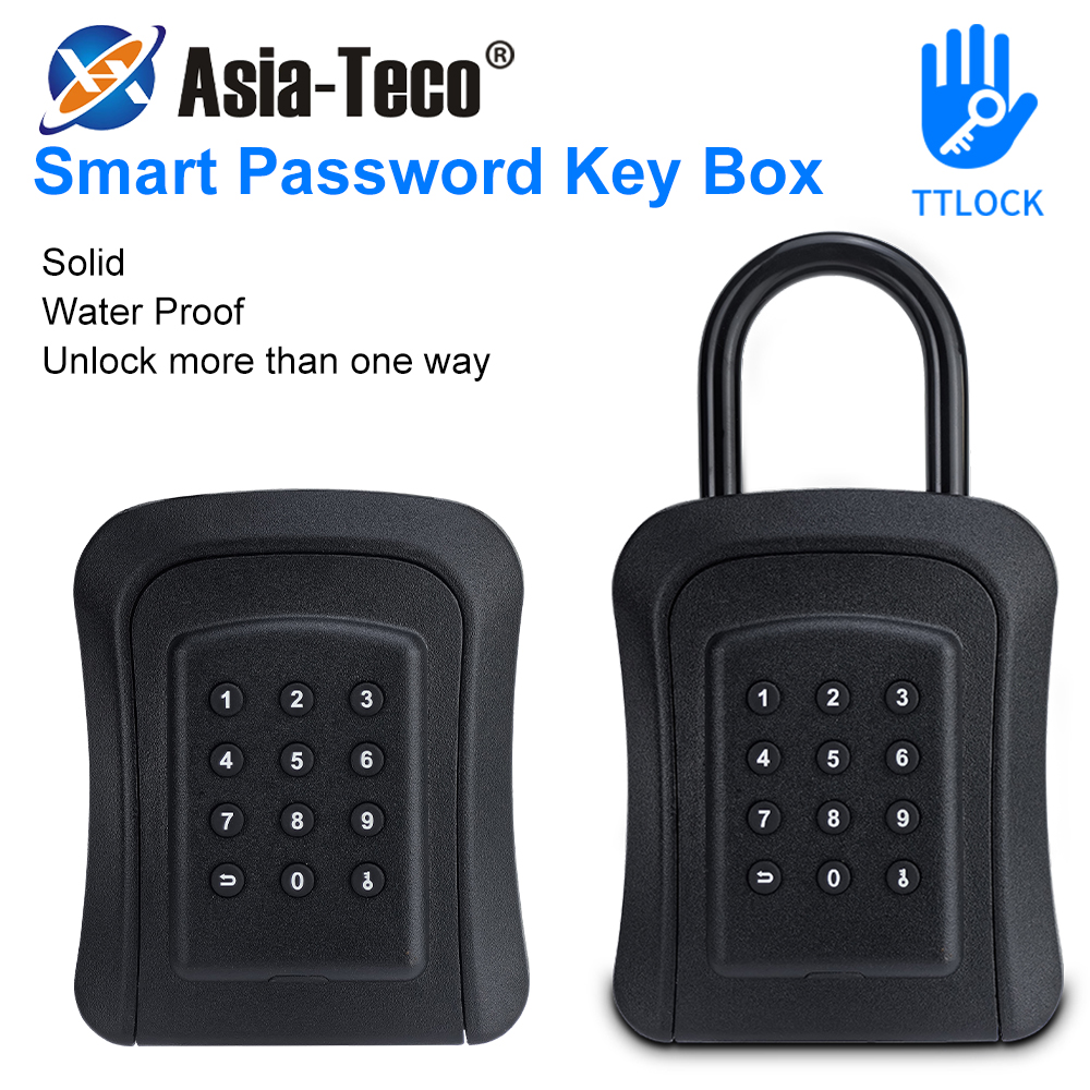 Ttlock-防水ワイヤレスキーボックス,セキュリティ,イン - Lockbox Key Secure のレビューと価格