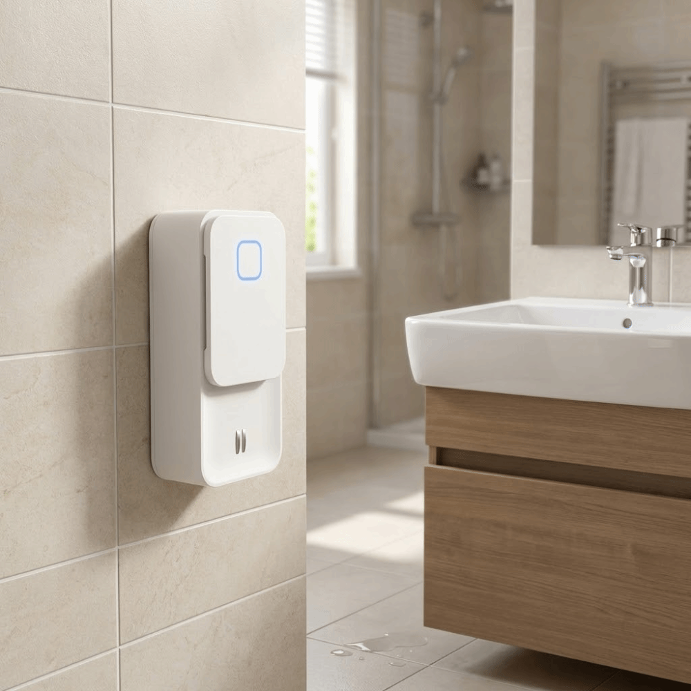 WiFi接続 WiFi水浸センサー 二重表面検知 コンパクト - Water Alarm Sensor のレビューと価格