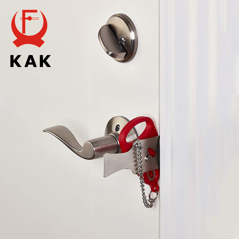 Kakポータブルドアロック盗難防止ホテルロックトラベルロック - Security Chain Door のレビューと価格