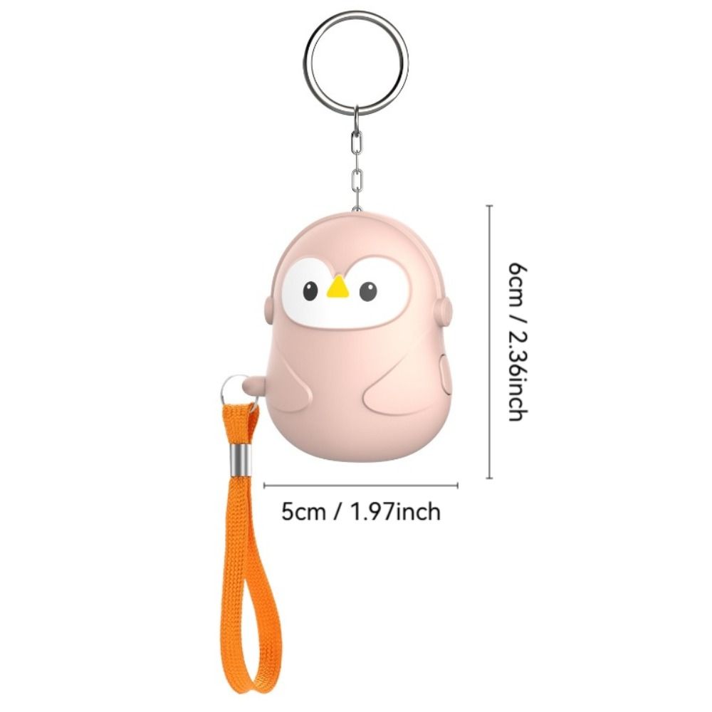 新しい 130dB 個人用自己防衛アラーム ペンギン型ミニ安 - Personal Alarm Keychain のレビューと価格